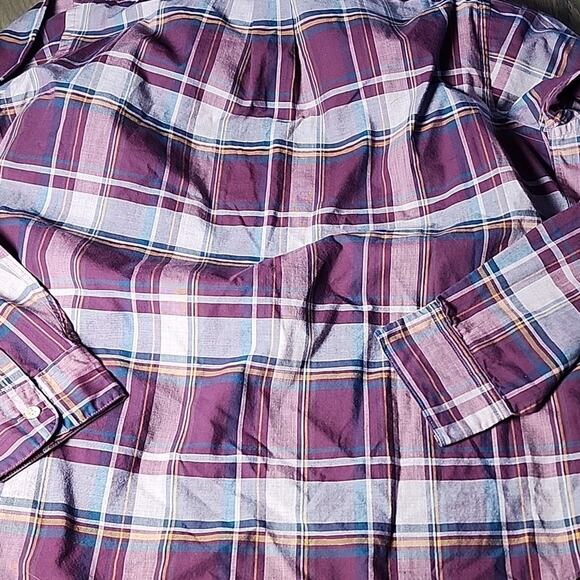 Dior Plaid Shirt in Burgundy and Pink - Picture 5 of 5